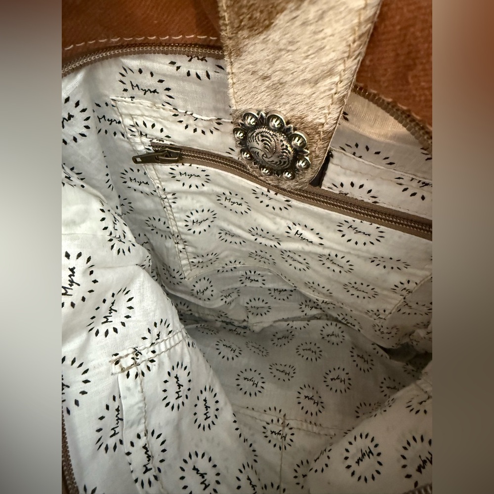 Myra Bag- Tea Rose Tote Bag - Picture 6 of 16
